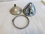 Unity Sportlite Spotlight 6-1/2" Bucket, Reflector & Ring, Parts Restoration. Fixed Price $60.00.