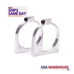 Peterson Fluid 09-0494, 2 Pack Natural Aluminum Inline Filter Brackets Firewall. Fixed Price $137.94.