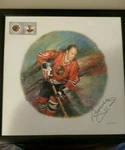 Bobby Hull Limited Edition Signed Auto Canvas Photo #741/1000 Canada Post Stamp. Fixed Price $149.99.