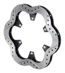 Wilwood 160-11217 Super Alloy Drilled Scalloped Rotor, 10.50 X .810. Fixed Price $254.04.