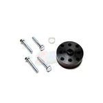 1" Billet Aluminum Fan Spacer Kit With Bolts Bushings & Washers - Black. Fixed Price $18.99.