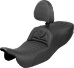 Saddlemen Roadsofa Seat With Backrest Tuck-n-roll Flrt Fltrt 2015-2025. Fixed Price $801.00.