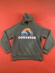 Converse Allstar M Black Hoodie Rainbow Graphic Print Pullover Hooded Sweatshirt. Fixed Price $39.99.