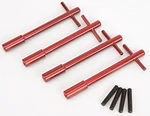 Moroso 68605 Valve Cover Wing Nuts Red Aluminum 1/4-20 Set Of. Fixed Price $43.99.