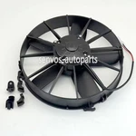 New Spal 12" High Performance Puller Radiator Cooling Fan 1640 Cfm Paddle Blades. Fixed Price $54.00.
