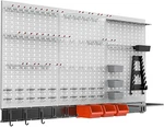 109 Pcs Pegboard Wall Organizer 4 Ft. Garage Metal Utility Tool Storage. Fixed Price $225.99.