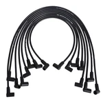 Rlp Silicone Spark Plug Wires Set 8.0MM Black Replacement For Chevy Gmc Small.... Fixed Price $41.50.