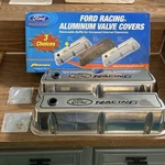 289/302/351W Ford Racing Valve Covers. Fixed Price $150.00.