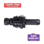 Jiffy-tite 22505, One Black Aluminum Q/r #5 Str Male Plug W/ Hose Barb Valved. Fixed Price $47.81.