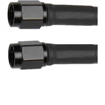 18' Coated Braided Brake Line, SIZE-3 Hose End, High-duty Steel. Fixed Price $46.74.