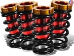 Dna Motoring 4PCS Suspension Coilover Sleeves Spring Kit Compatible With 88-00. Fixed Price $112.12.