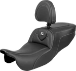 Saddlemen Roadsofa Seat With Backrest Carbon Fiber Flrt/fltrt '15-'25. Fixed Price $801.00.