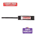 Simpson Safety 36000BK, Kit Black Nylon 2 Strap Arm Restraints Performance Parts. Fixed Price $109.75.