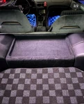 P2M For Nissan Z32 300ZX 1990-96 2+0 Fairlady Checkered Race Floor Mats Trunk. Fixed Price $75.00.