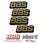 Bbs Wheels Gold/black Lip Decals 50TH Anniversary Set Of 4 Vinyl Stickers. Fixed Price $17.65.