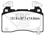 Ebc DP43028R Yellowstuff Brake Pad Sets-. Fixed Price $260.99.