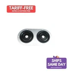 Seals-it GS10032H8, One Black Rubber Firewall Grommet 2-HOLE 5.750IN X 3IN .500I. Fixed Price $94.22.