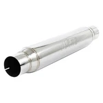Mbrp 304 Ss Exhaust Resonator 2.5" Center Id, Od, 16" Length. Fixed Price $129.99.