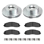 Front Brake Calipers Rotors W/ Ceramic Pads For 2009-2018 Dodge 2500 3500. Fixed Price $183.46.