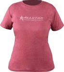 Allstar Performance T-shirt Ladies Vintage Burgundy X-large- ALL99920XL. Fixed Price $13.85.