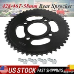 Teeth 428 Chain Rear Sprocket For Atv Quad Dirt Pit Bike Go Kart Taotao. Fixed Price $28.74.