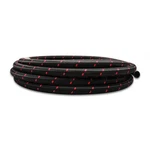 Vibrant Braided Flex Hose Two-tone Black/red Nylon -8 2 Foot Roll. Fixed Price $35.69.