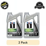 (2 Pack) Mobil 1 Advanced Fuel Economy Full Synthetic Motor Oil 0W-20, 5 Quart. Fixed Price $40.99.