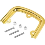 Saddlemen Sissy Bar Pad Bracket - Gold 15725GO. Fixed Price $35.60.