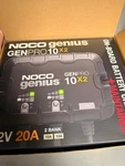 Noco Genius GENPRO10X2 2-BANK 20A (10A/BANK) 12V Onboard Marine Battery Charger. Fixed Price $197.00.