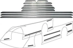 Allstar Performance ALL23105 Late Model Aluminum Body Brace Kit. Fixed Price $120.00.