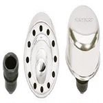 Moroso 68740 Crankcase Cap Push-in Breathers, Round Chrome Steel, Pair. Fixed Price $28.64.