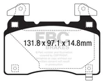Ebc Brakes DP43028R Yellowstuff Street And Track Pads. Fixed Price $285.65.