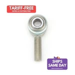 Fk Rod Ends CMXL8T, One Zinc Steel 1/2-20 Lh Male W/teflon Liner. Fixed Price $39.27.