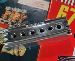 Moon 6 Carb Polished Aluminum Fuel Block Finned Hot Rod Drag Racing Gasser Nhra. Fixed Price $79.99.