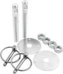 Allstar Performance 18500 Alum Hood Pin Kit 1/2IN Silver. Fixed Price $37.58.