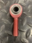 Precision Aluminum 1/2-20 Lh Male Rod End Red Inch X 1/2" Eye W/teflon Liner. Fixed Price $17.95.