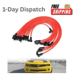 10.5MM Hei Spark Plug Wire Set Sbc Bbc 350 454 Red 9PC Lucky Seven. Fixed Price $39.97.