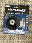 Brand New Hercules 3 In. Type Tr/iii Universal Twist Lock Backing Pad Usa Seller. Fixed Price $10.00.