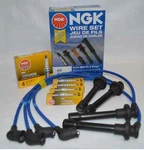 Ngk 1990-2001 For Mazda Miata Platinum Spark Plug 4X BKR6EGP & Wire Set ZE21. Fixed Price $85.99.