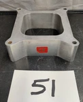 Cv Products 2" Billet Aluminum 4150 Holley Carb Spacer Square Bore. Fixed Price $95.00.