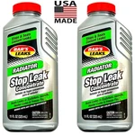 1196 Bar's Leaks, Lot Of (2), Stop & Seals Coolant, Radiator Concentrate. Fixed Price $10.95.