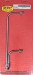 Racing Power Co-packaged #R2198X Fuel Line Chrome 8-21/32 Centers. Fixed Price $33.99.