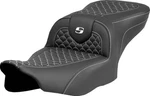 Saddlemen Roadsofa Seat White Stitch Harley Davidson Glide/street. Fixed Price $643.00.