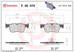 Brembo Brake Pad Set 06 070. Fixed Price $63.11.