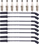 Spark Wires Set 9748HH 8.0MM Black + 41-962 With Plugs,. Fixed Price $58.55.