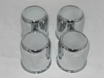 Deal Fits 2.75" Dia Bore Wheel Rim Chrome Steel Center Caps Push Thru 1348. Fixed Price $39.95.