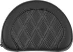 Saddlemen Contoured Sissy Bar Pad - Lattice Stitch Gray 051320702. Fixed Price $114.00.