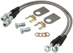 Allstar 42033 Brake Hoses Braided Stainless Steel 16" Length Gm Sae Lines Kit. Fixed Price $52.88.