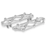 Arlen Ness Diamond Floorboards Driver Chrome 410-054. Fixed Price $437.64.