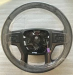 New Factory Original Black Gray Heated Leather Steering Wheel Some 19+ Silverado. Fixed Price $140.00.